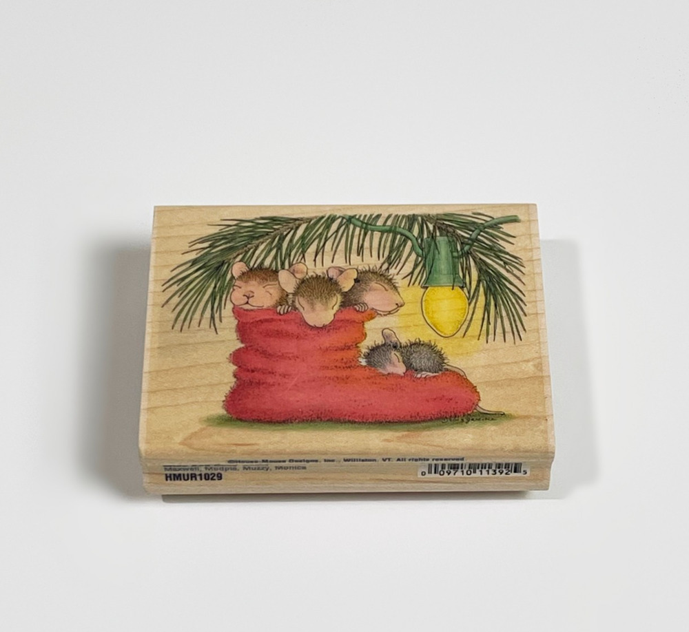 Stampabilities House Mouse Mice and Cozy Stamp Maxwell Mudpie Muzzy Monica